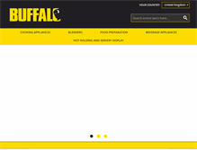 Tablet Screenshot of buffalo-appliances.com
